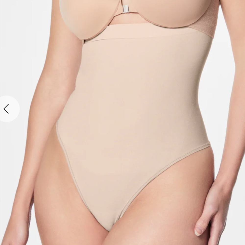 SPANX Nude High-Waisted Thong Shapewear (NWT) 1X